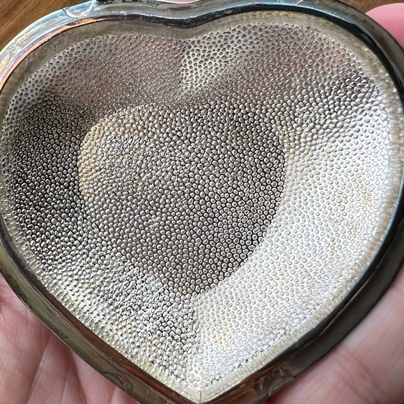 Silverplated Jewelry Box & Ring Holder Heart Shaped NIB International Silver Co. - Picture 6 of 13